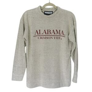 Wooly Threads Womens Alabama Crimson Tide Vintage Sweater Small Collegiate Cozy